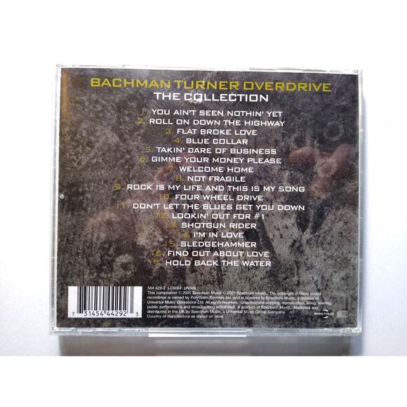 Bachman Turner Overdrive CD The Collection UK Import You Ain't Seen Nothin' Yet - Picture 3 of 3